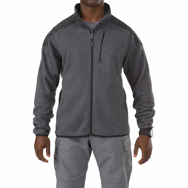 Tactical Full Zip Sweater