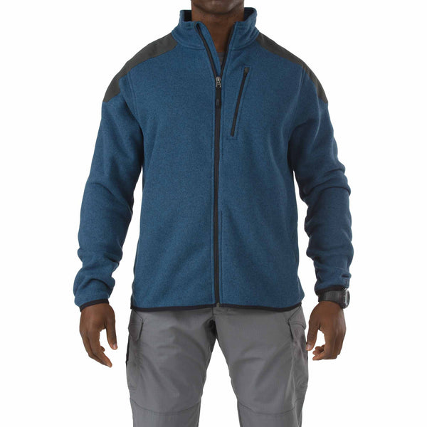 Tactical Full Zip Sweater