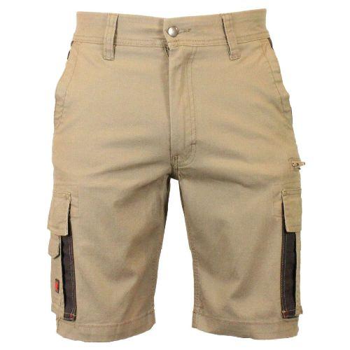 Mens Multipocket Contrast Cargo Work Shorts: Style 28444